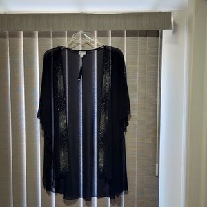 NWT/ AVENUE SHEER & SEQUIN TOP